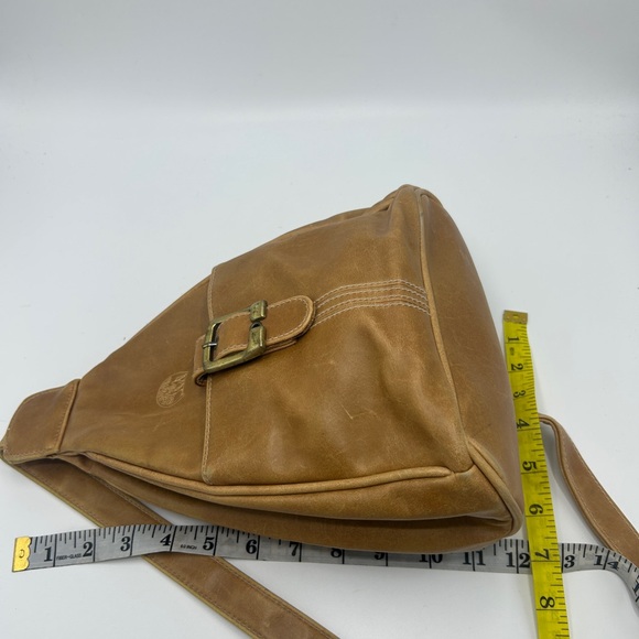 Tan Faux Leather Sling Bag - Picture 9 of 10